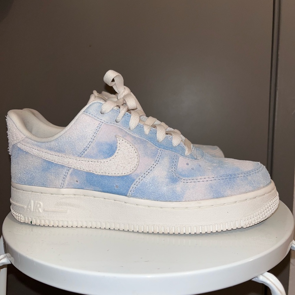 Stylish Blue and White Women's Sneakers